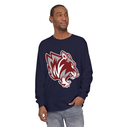 Garment-Dyed Long Sleeve Tee