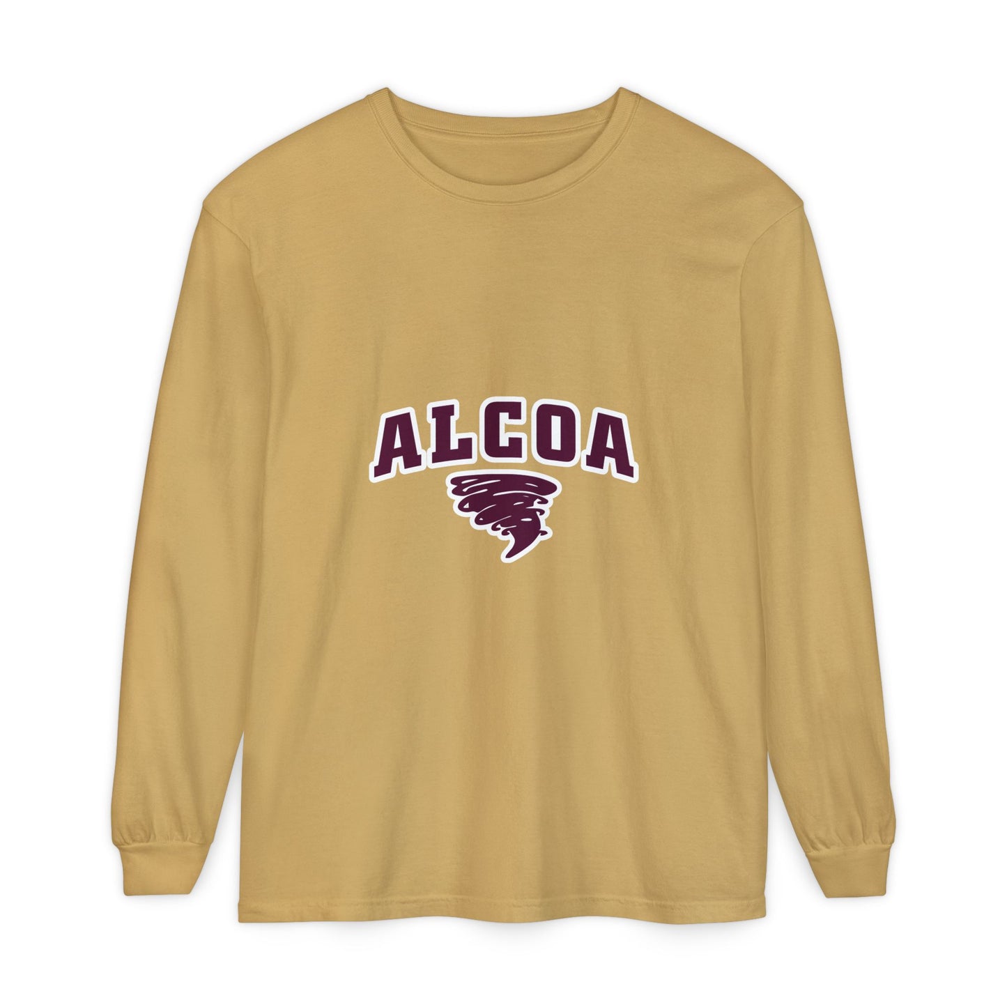 Garment-Dyed Long Sleeve Tee