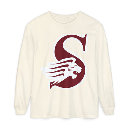 Garment-Dyed Long Sleeve Tee