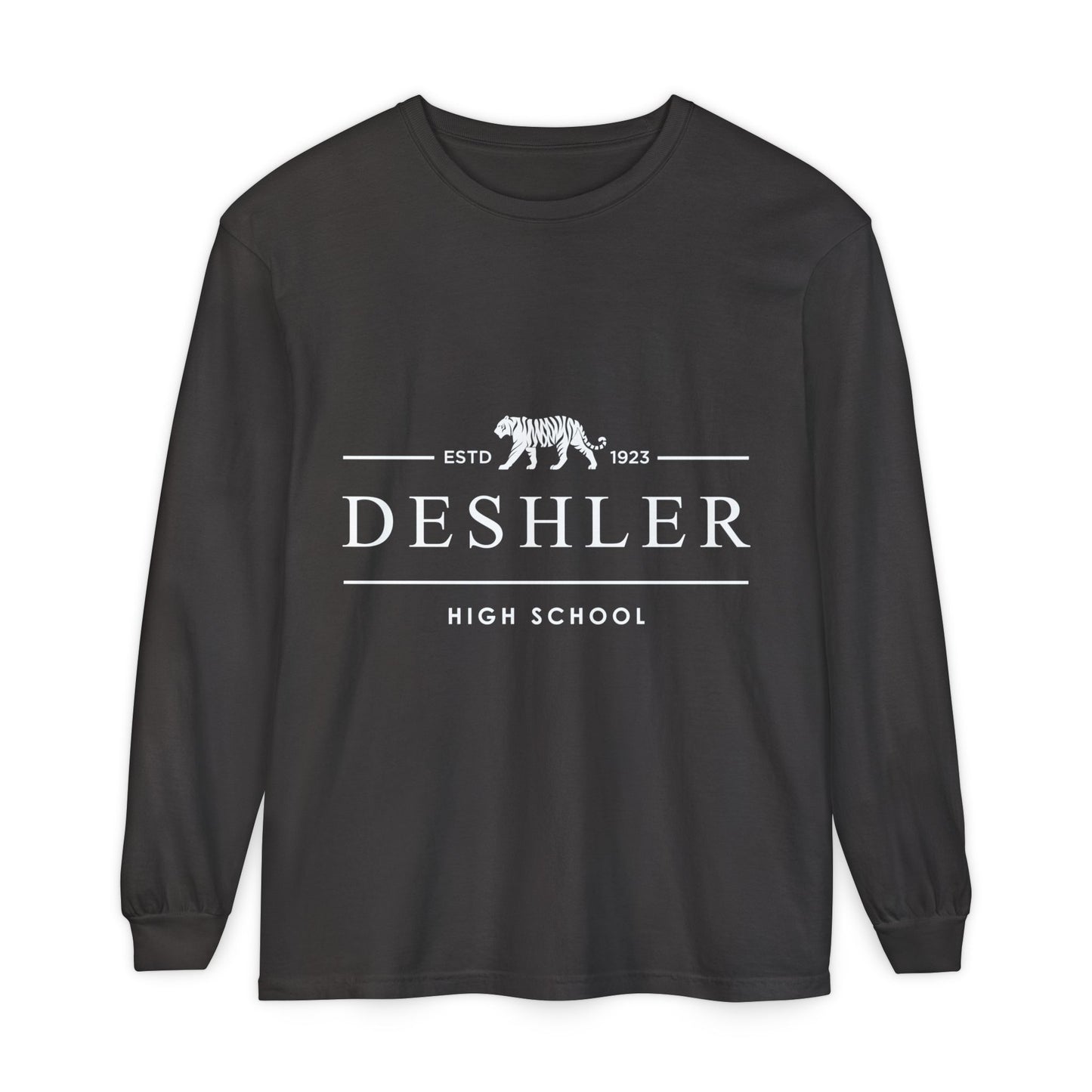 Garment-Dyed Long Sleeve Tee