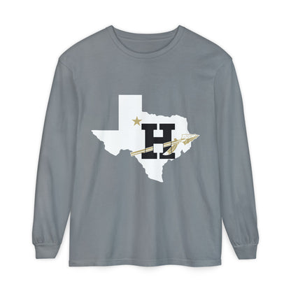 Garment-Dyed Long Sleeve Tee