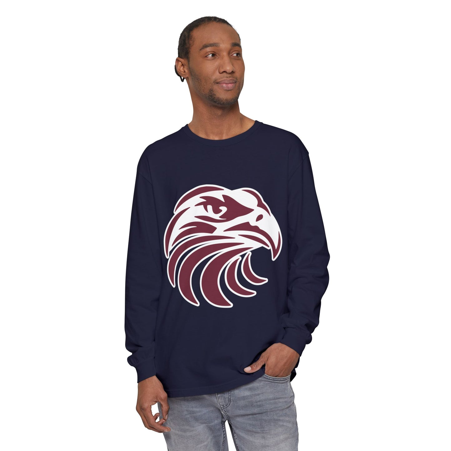 Garment-Dyed Long Sleeve Tee