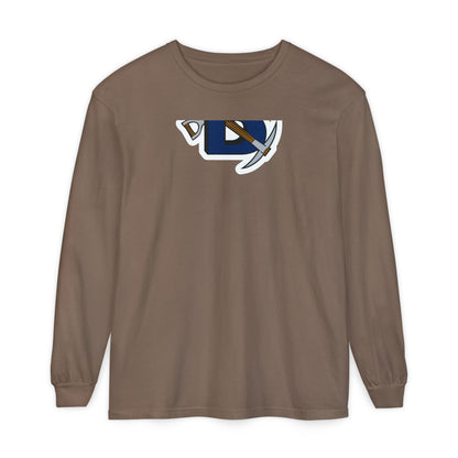 Garment-Dyed Long Sleeve Tee