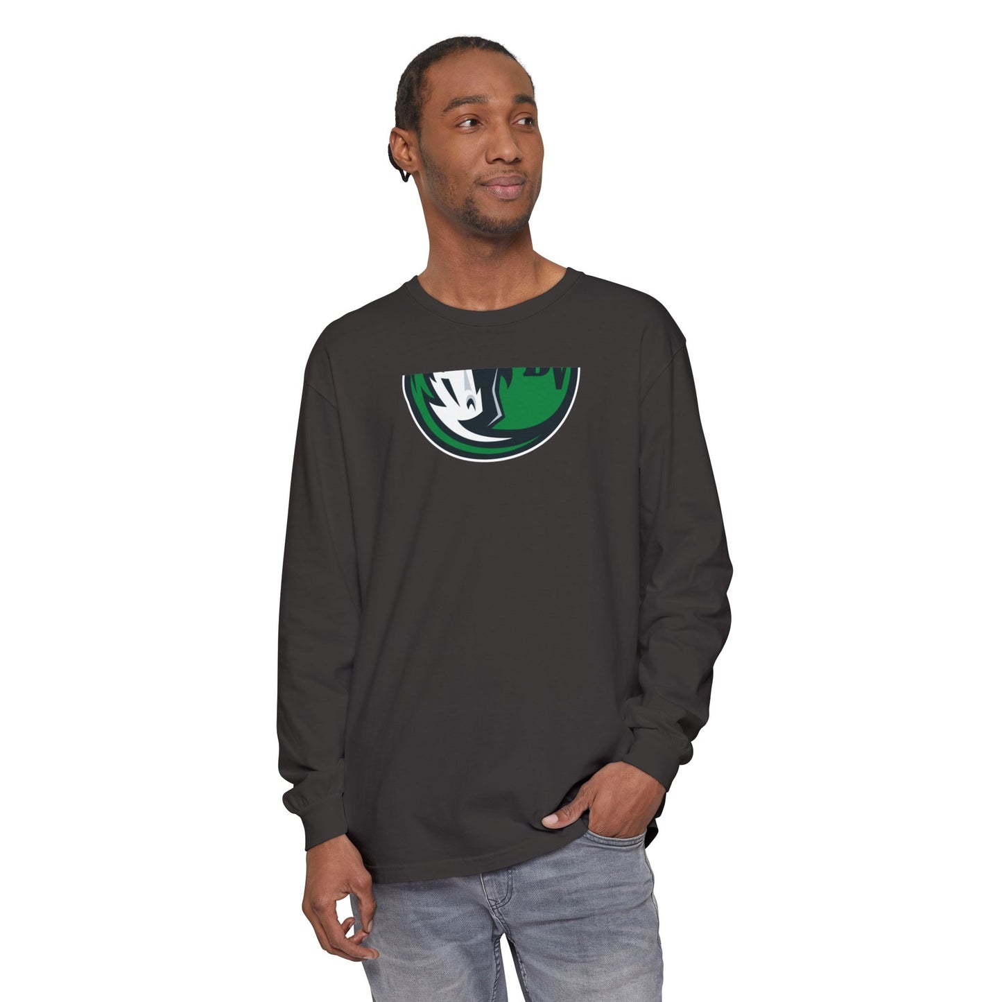 Garment-Dyed Long Sleeve Tee