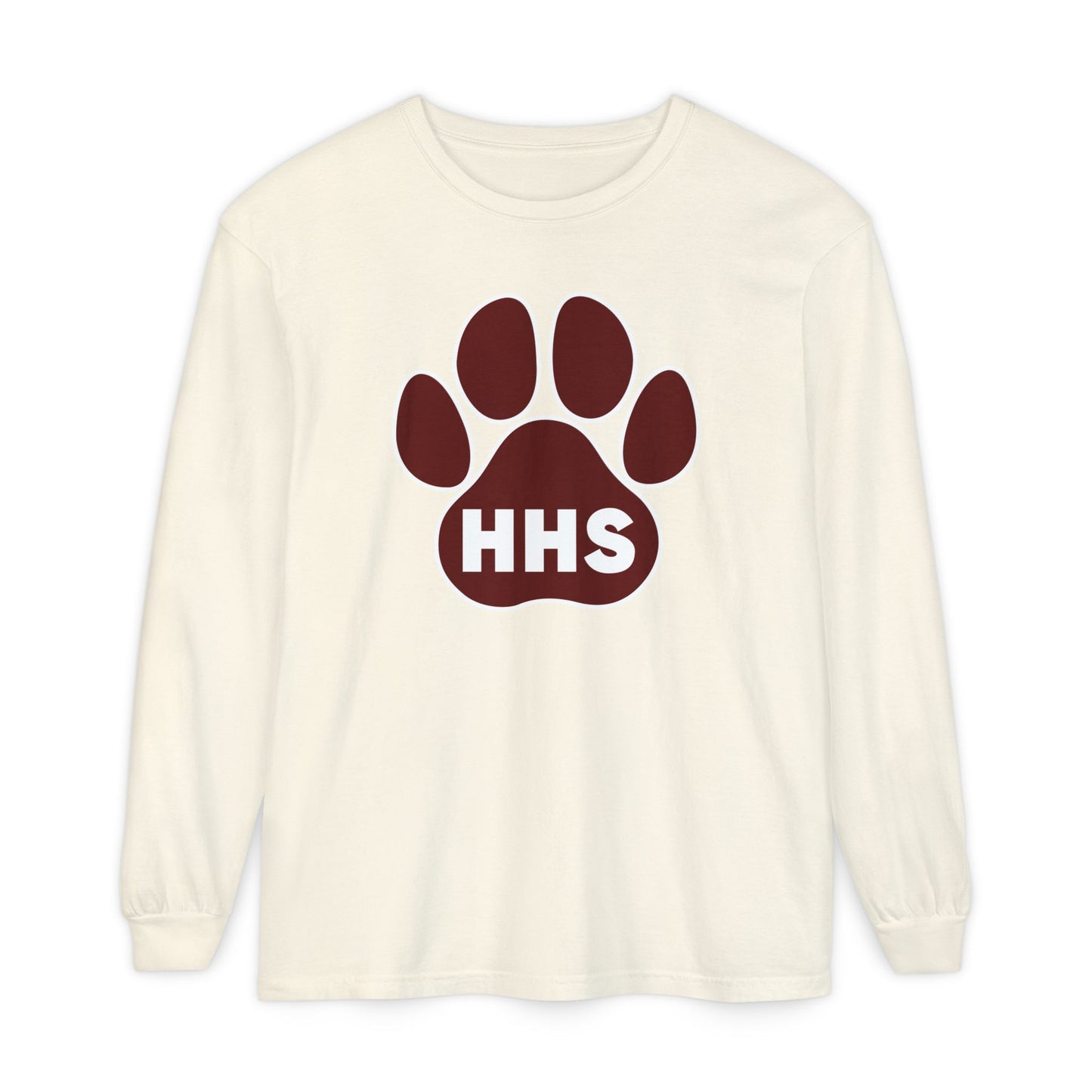 Garment-Dyed Long Sleeve Tee