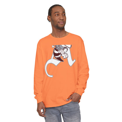 Garment-Dyed Long Sleeve Tee