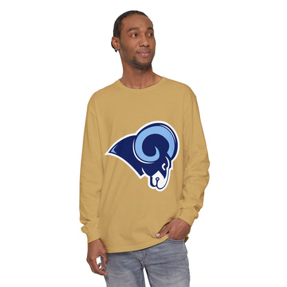 Garment-Dyed Long Sleeve Tee