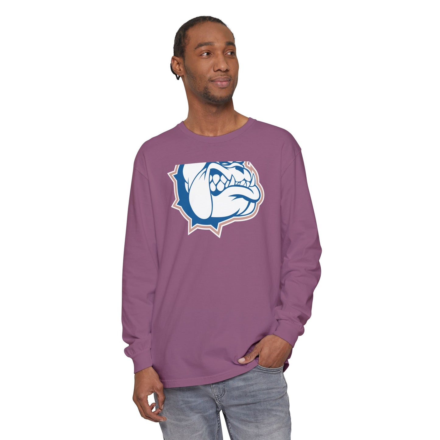 Garment-Dyed Long Sleeve Tee