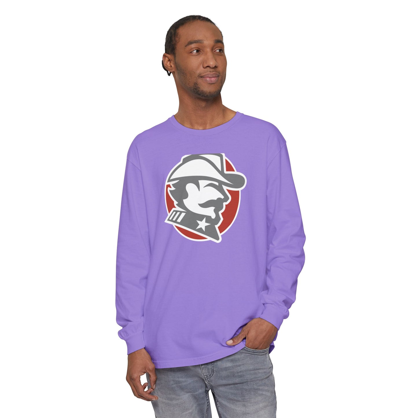 Garment-Dyed Long Sleeve Tee