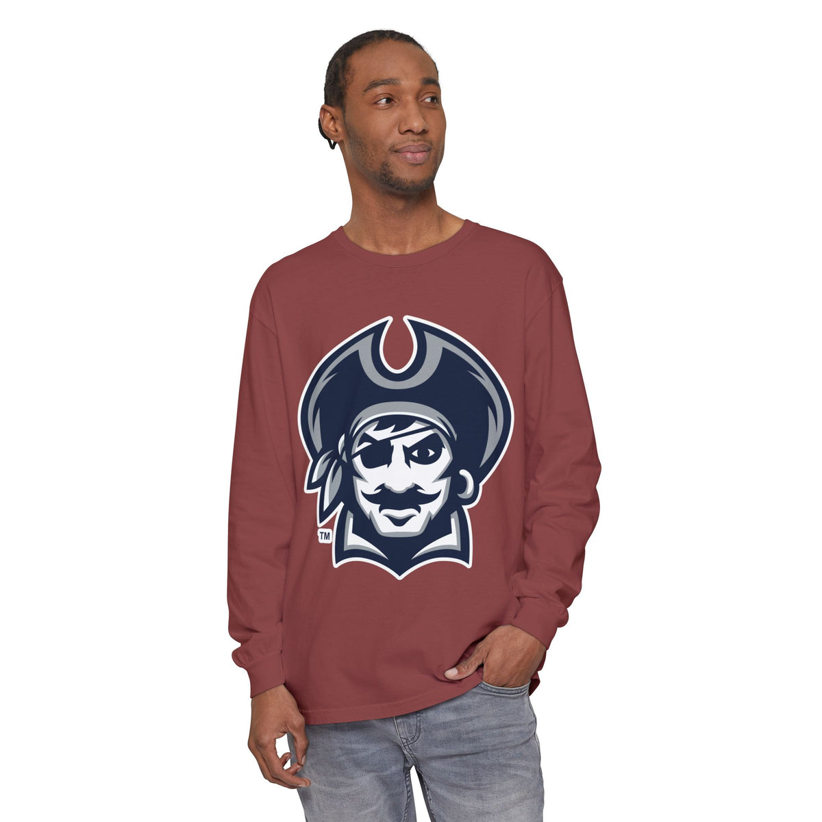 Garment-Dyed Long Sleeve Tee