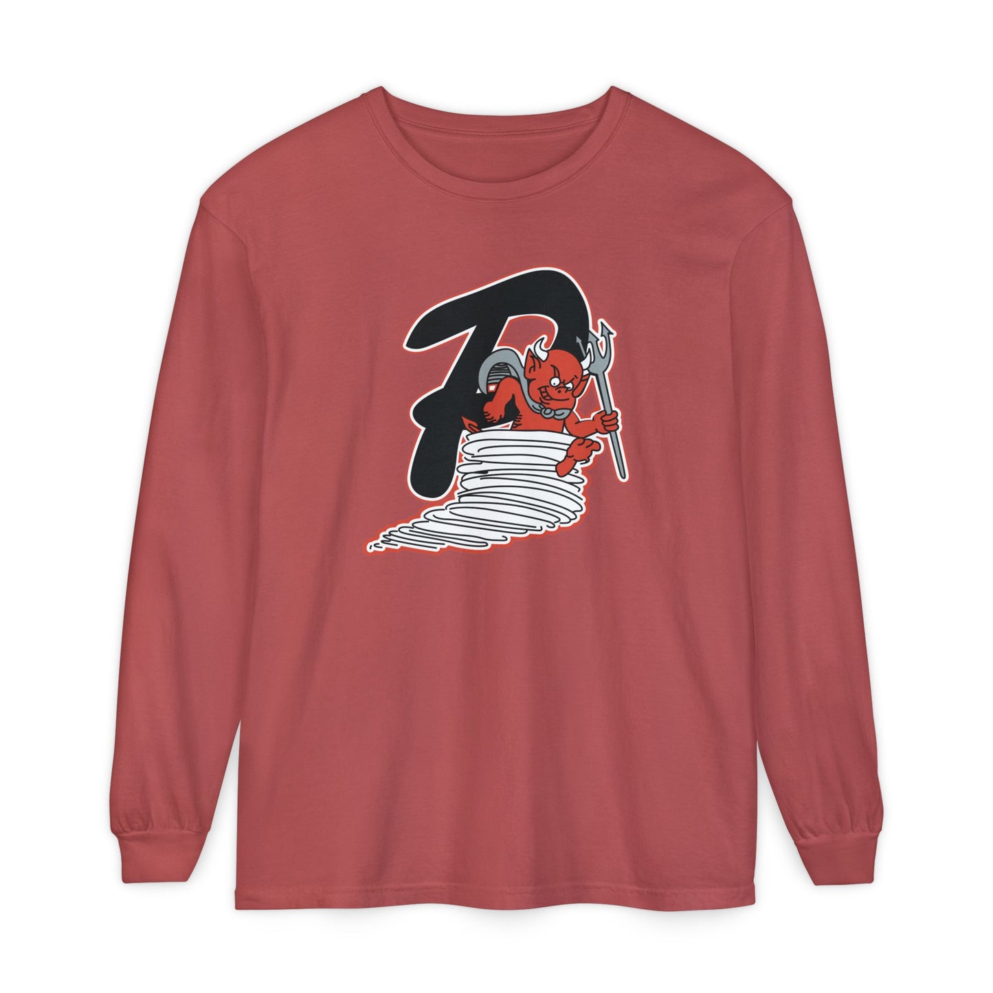 Garment-Dyed Long Sleeve Tee