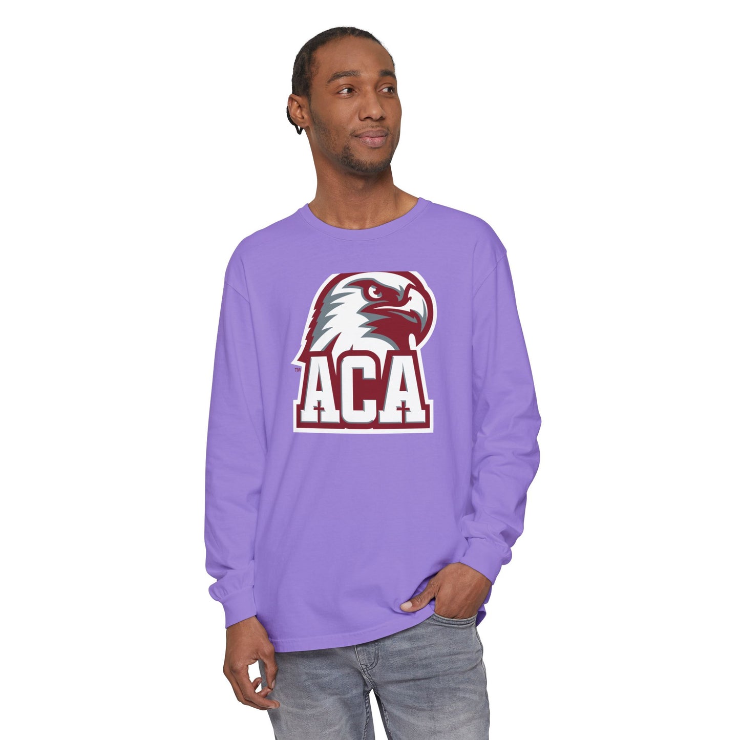 Garment-Dyed Long Sleeve Tee