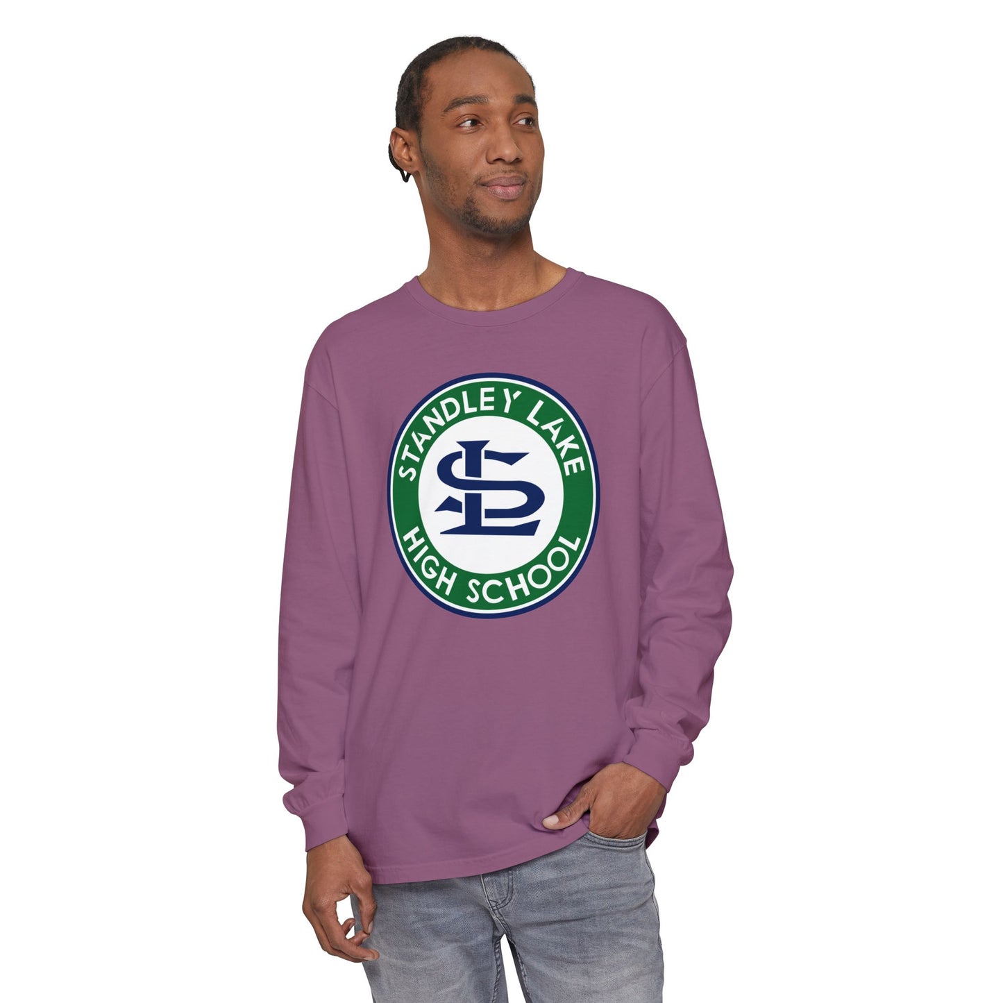 Garment-Dyed Long Sleeve Tee