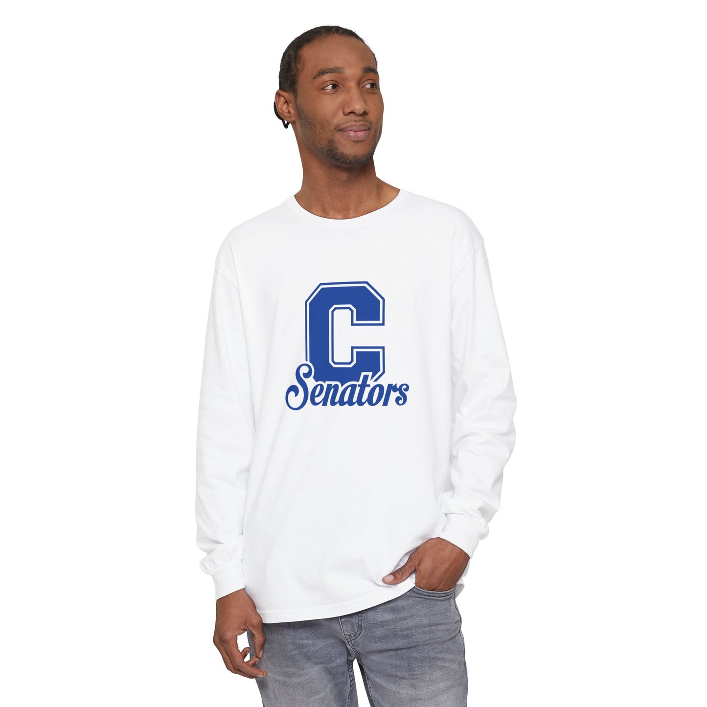 Garment-Dyed Long Sleeve Tee