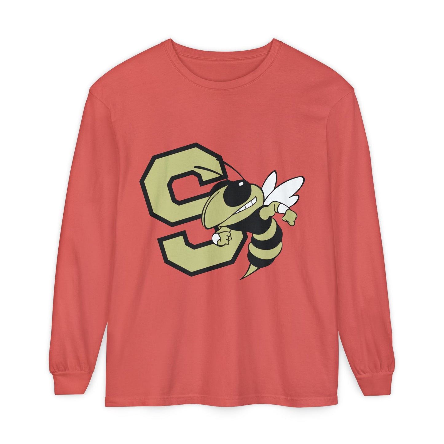 Garment-Dyed Long Sleeve Tee