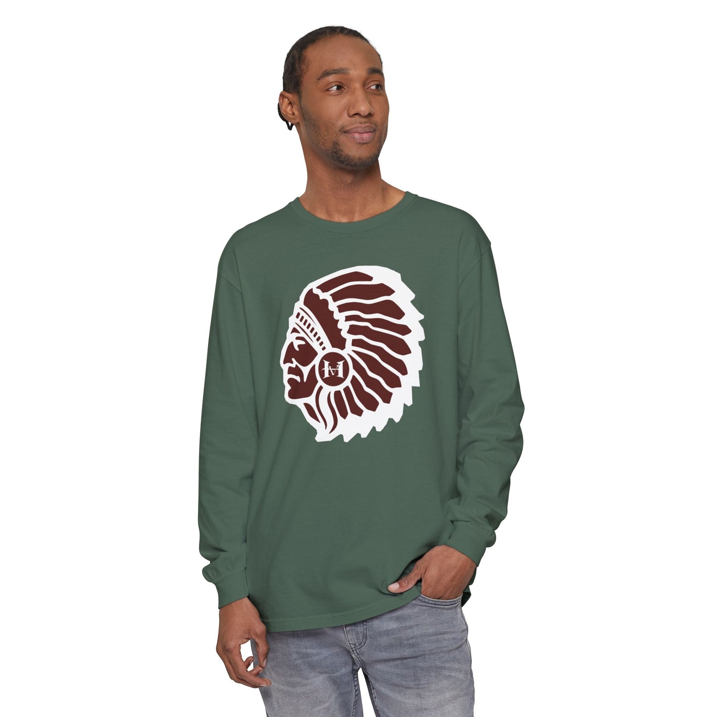Garment-Dyed Long Sleeve Tee