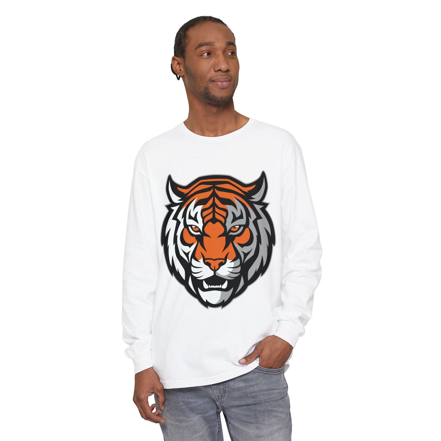 Garment-Dyed Long Sleeve Tee
