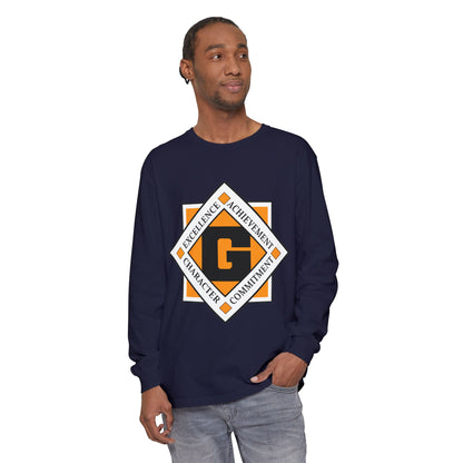 Garment-Dyed Long Sleeve Tee