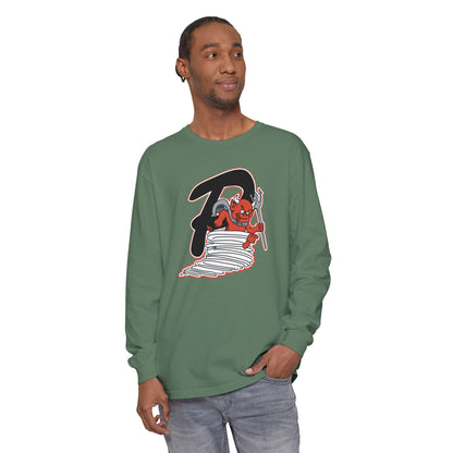 Garment-Dyed Long Sleeve Tee