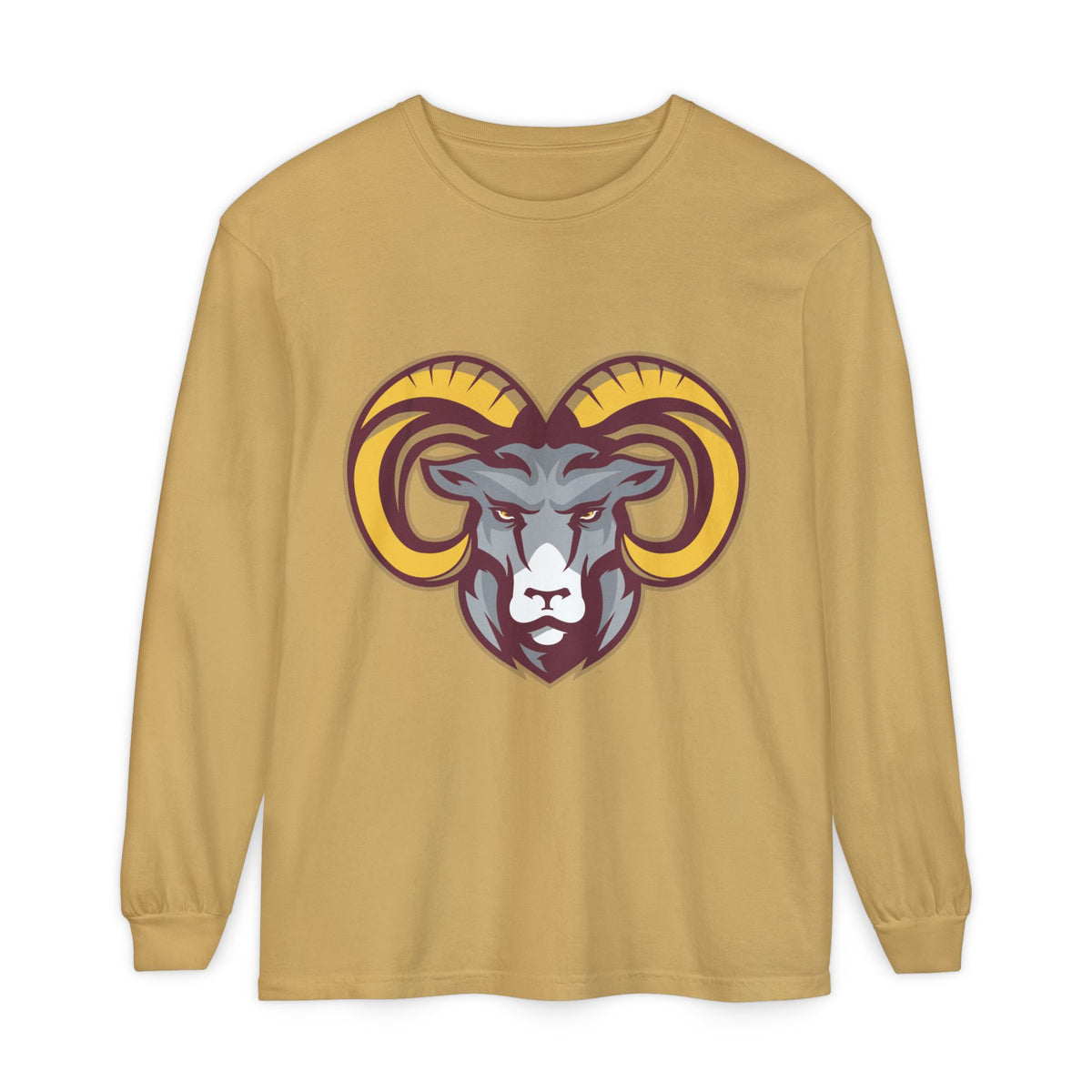 Garment-Dyed Long Sleeve Tee