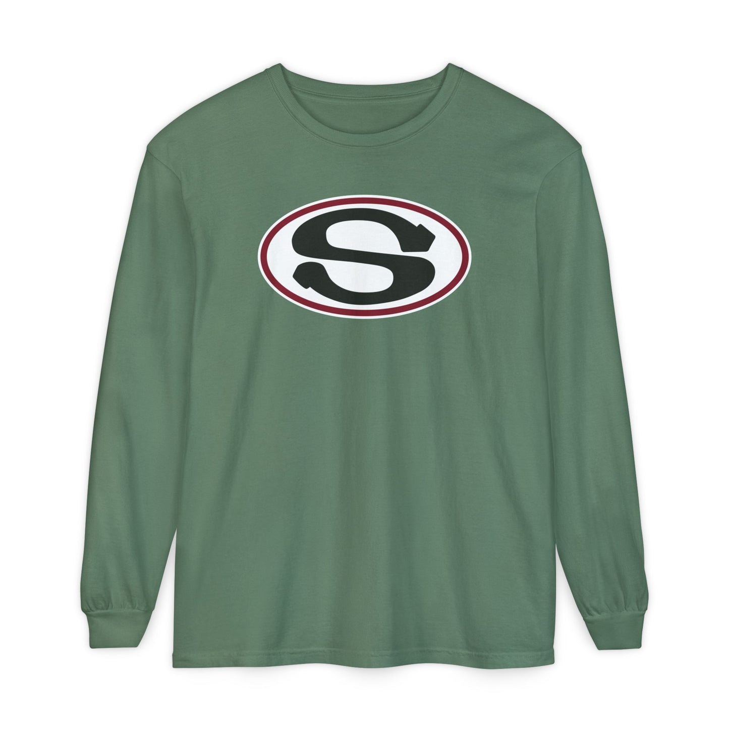 Garment-Dyed Long Sleeve Tee