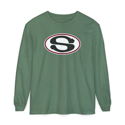 Garment-Dyed Long Sleeve Tee