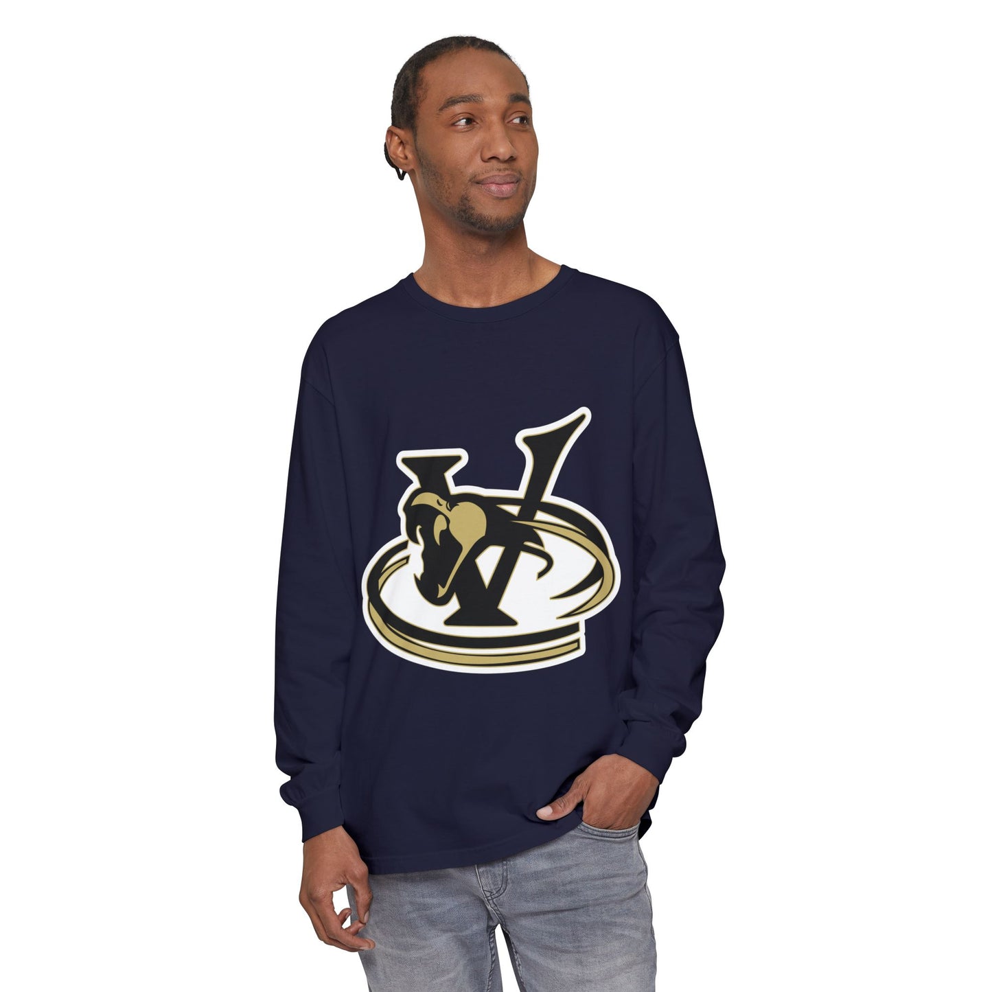 Garment-Dyed Long Sleeve Tee