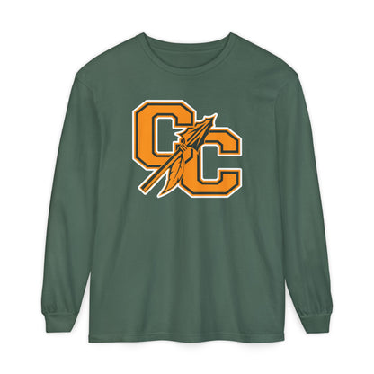 Garment-Dyed Long Sleeve Tee