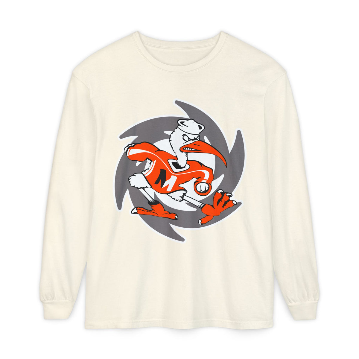 Garment-Dyed Long Sleeve Tee