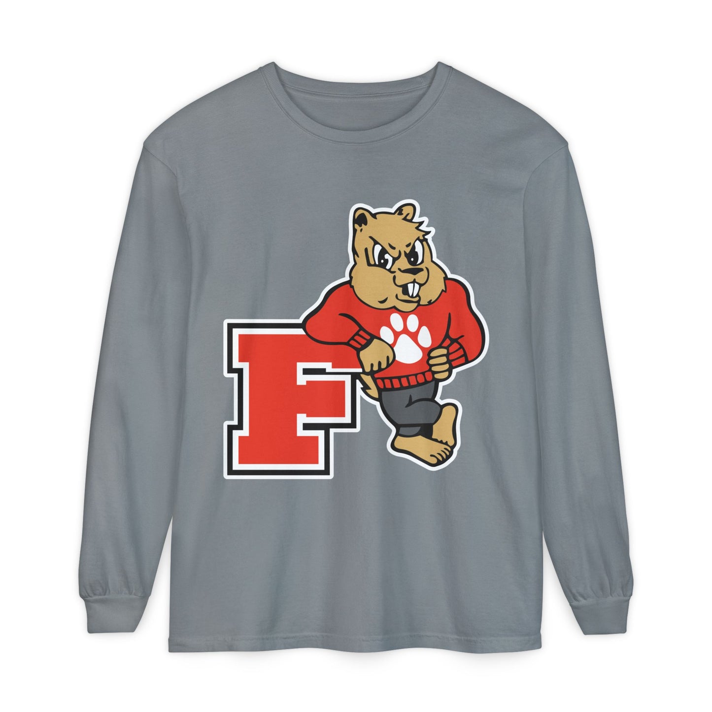 Garment-Dyed Long Sleeve Tee