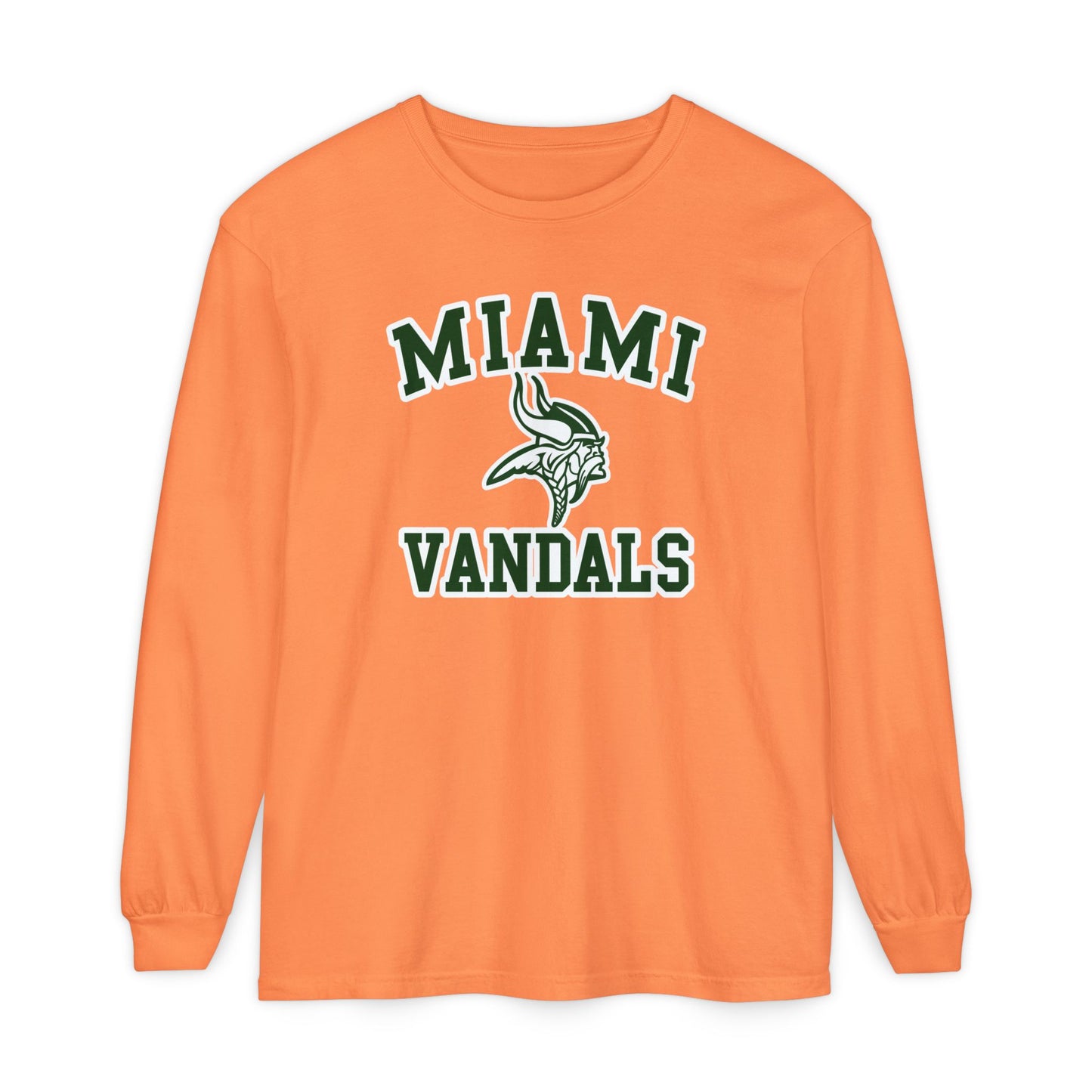 Garment-Dyed Long Sleeve Tee