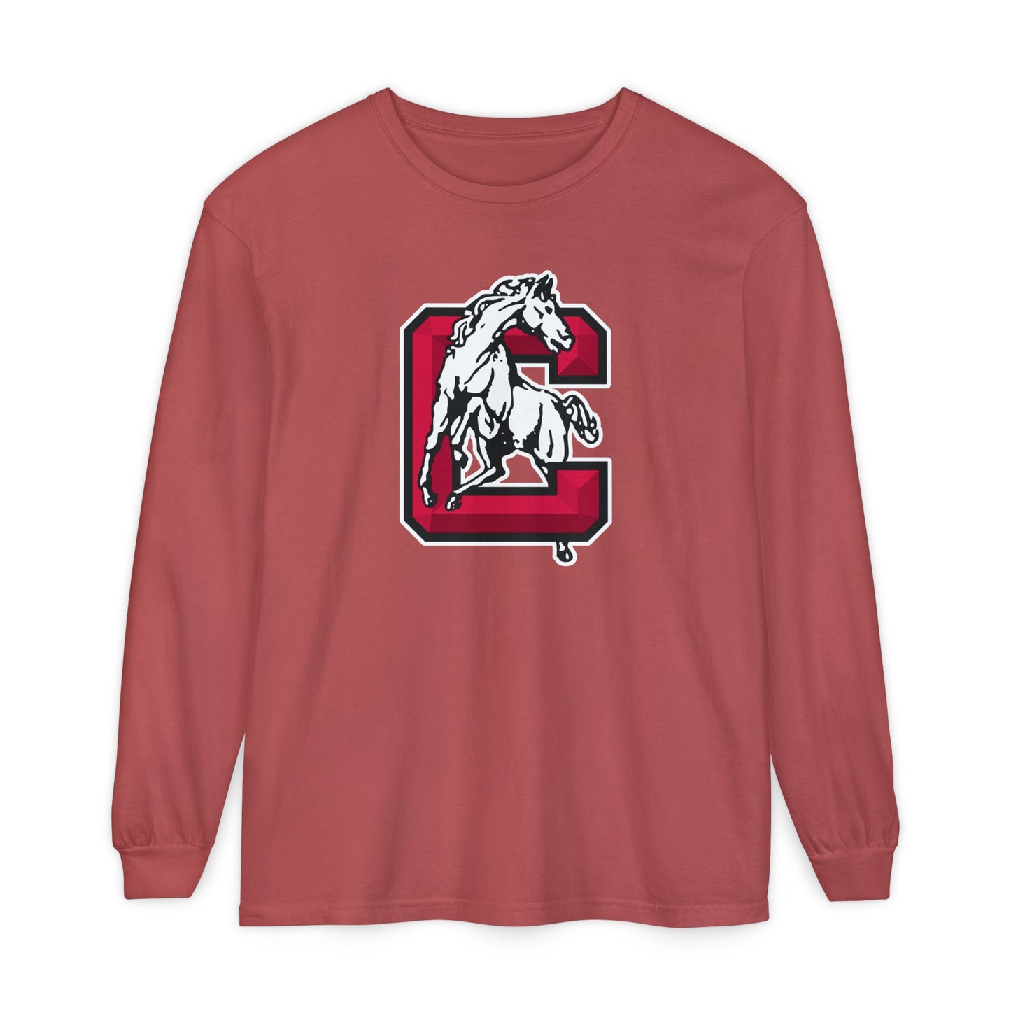 Garment-Dyed Long Sleeve Tee