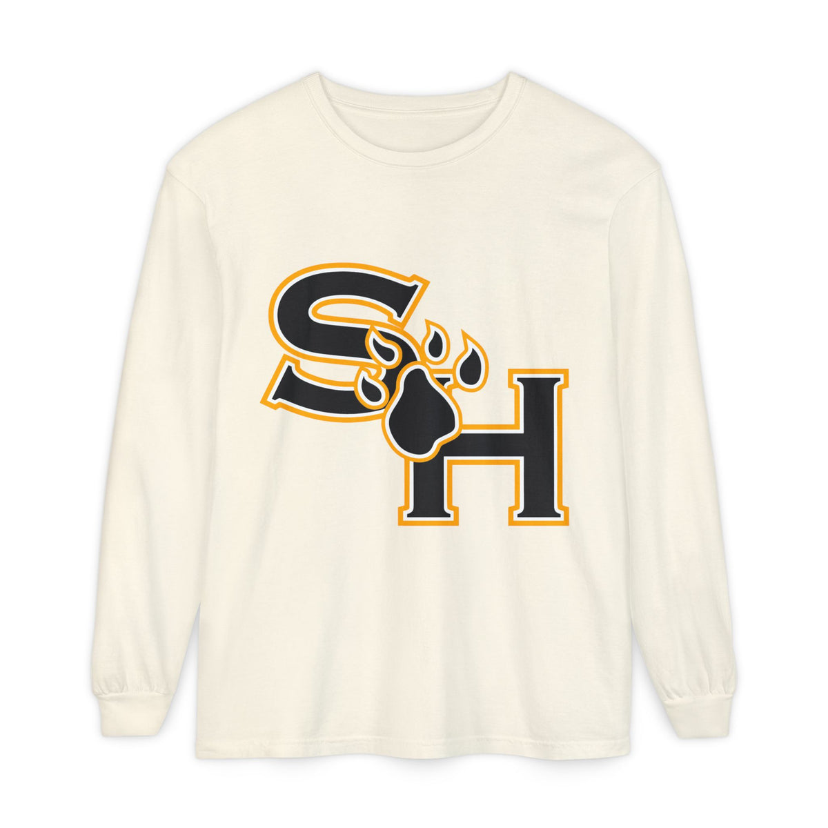 Garment-Dyed Long Sleeve Tee