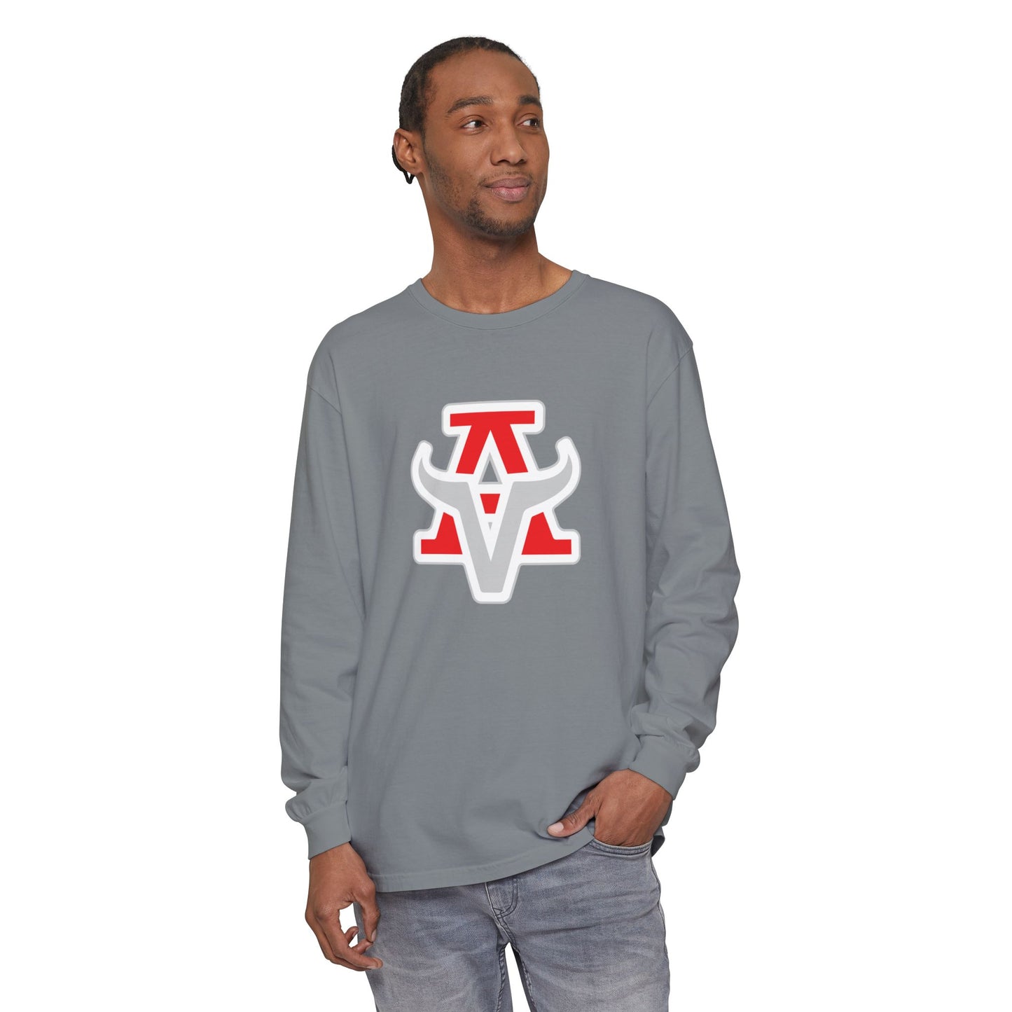 Garment-Dyed Long Sleeve Tee