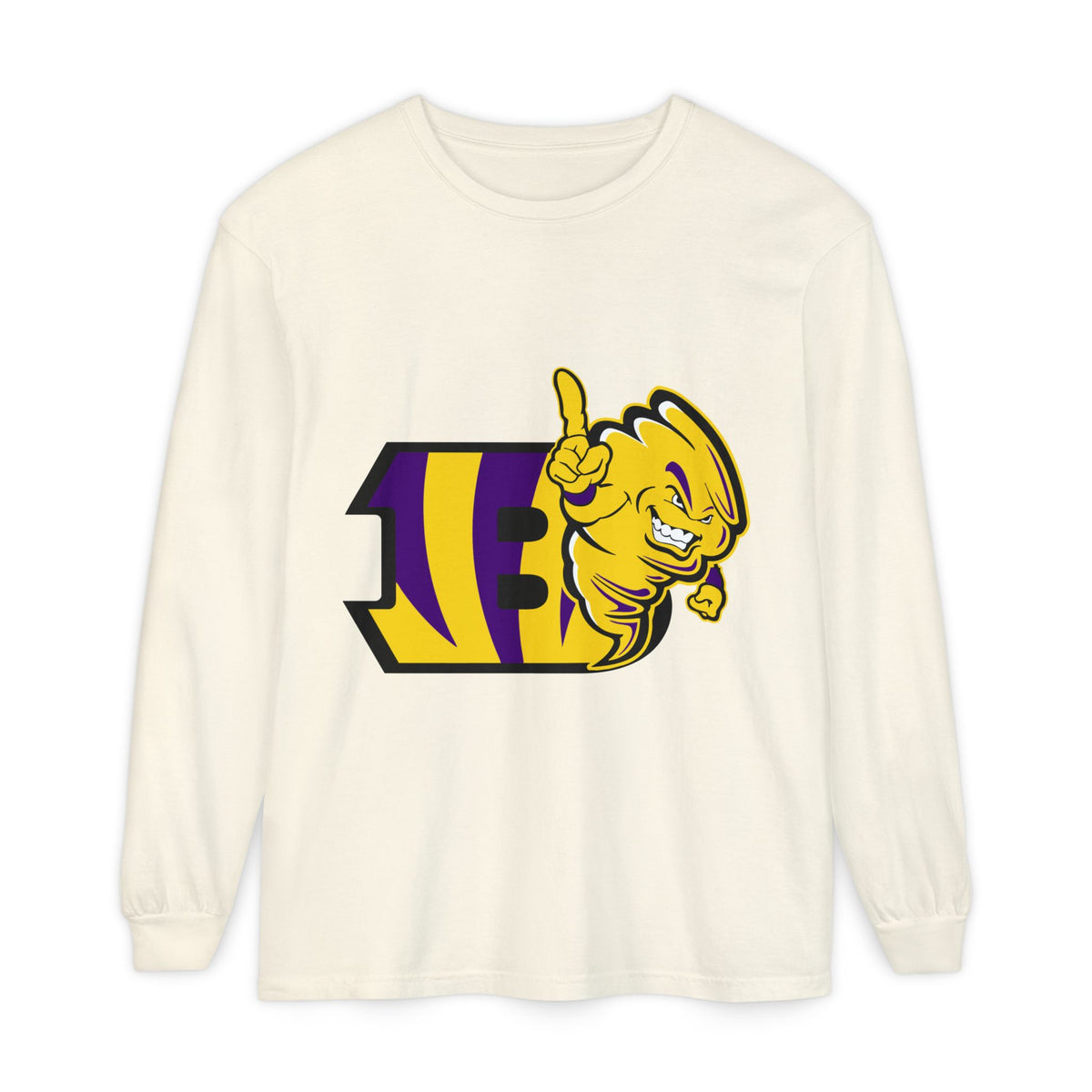 Garment-Dyed Long Sleeve Tee