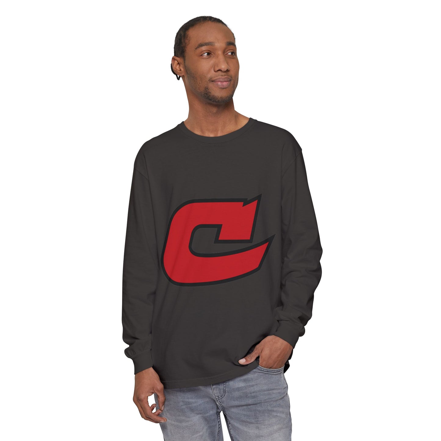 Garment-Dyed Long Sleeve Tee