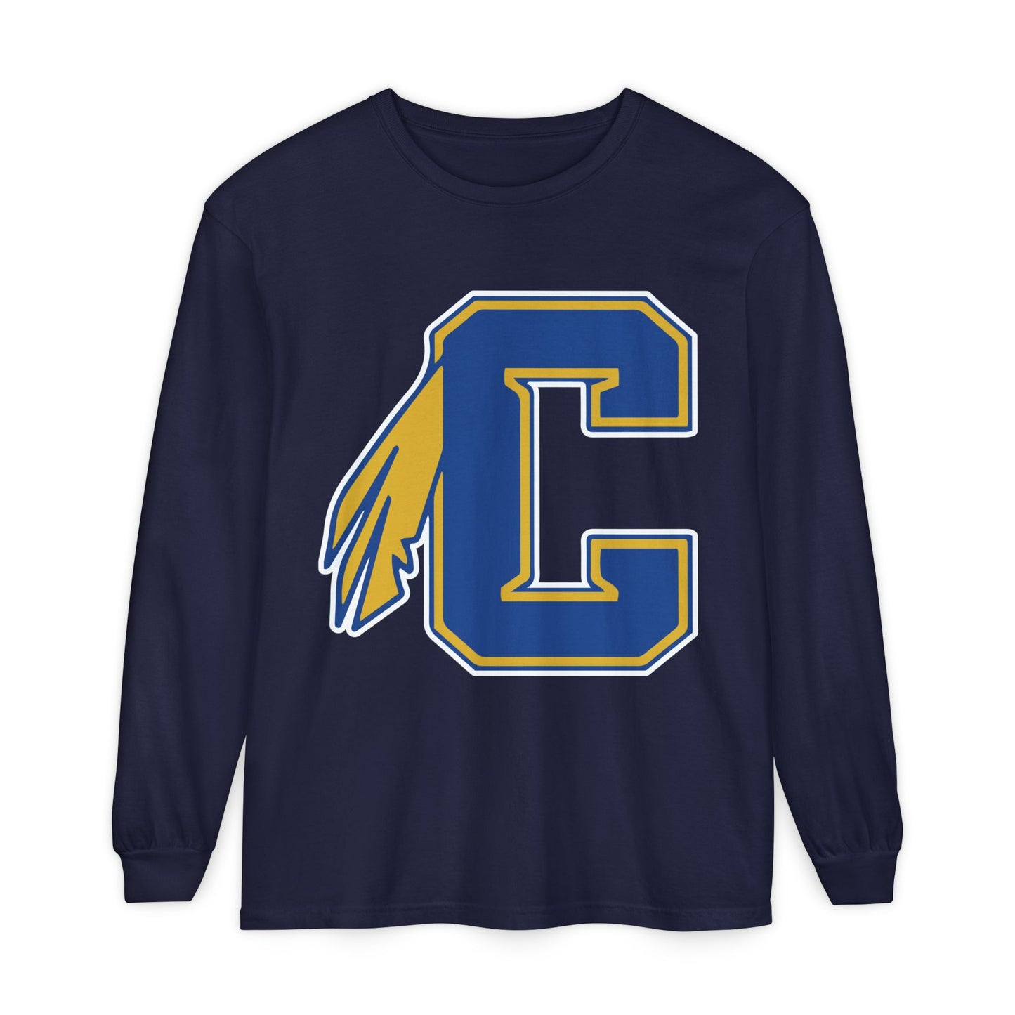 Garment-Dyed Long Sleeve Tee