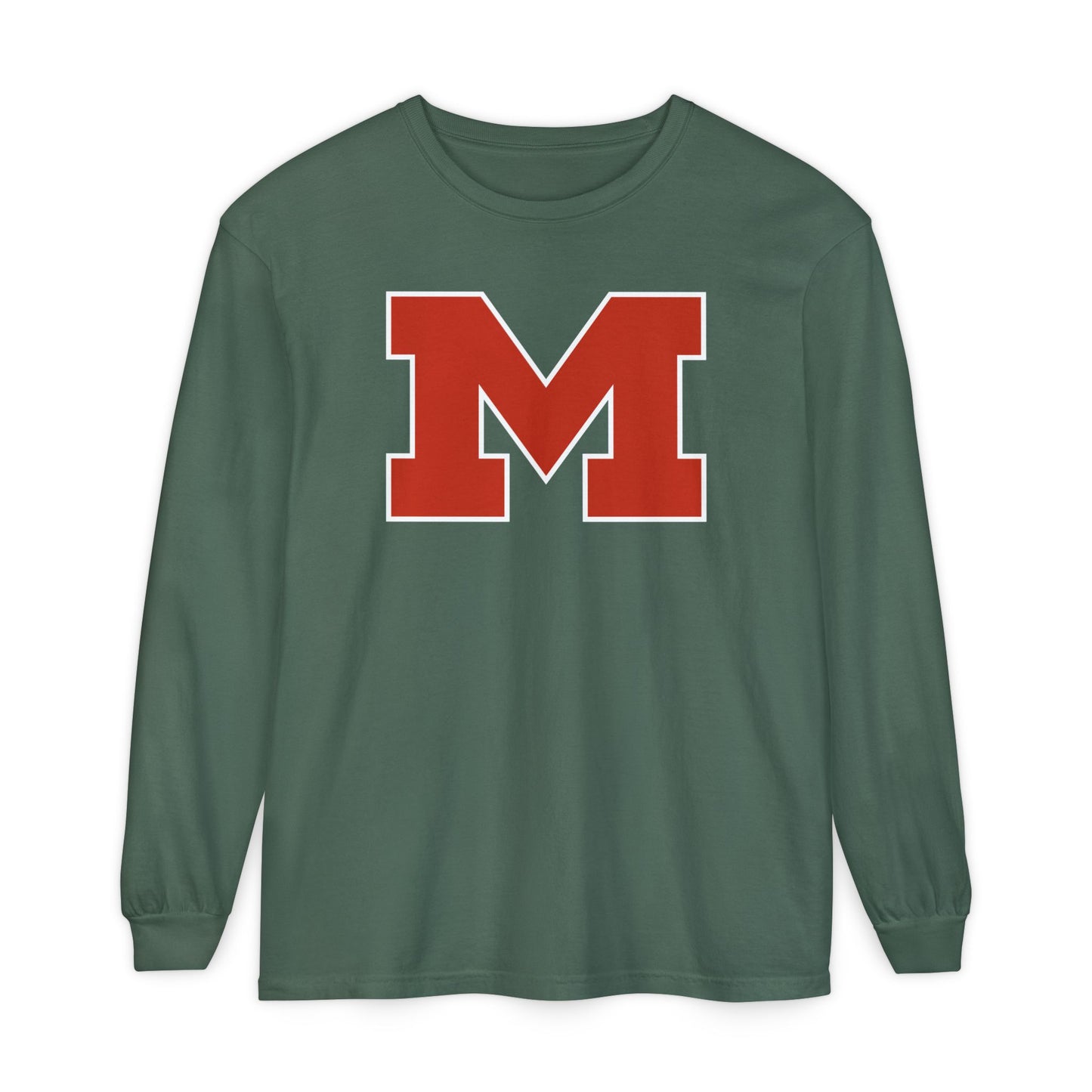 Garment-Dyed Long Sleeve Tee