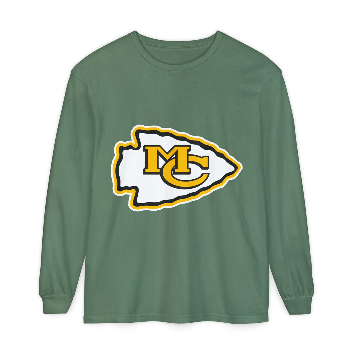 Garment-Dyed Long Sleeve Tee