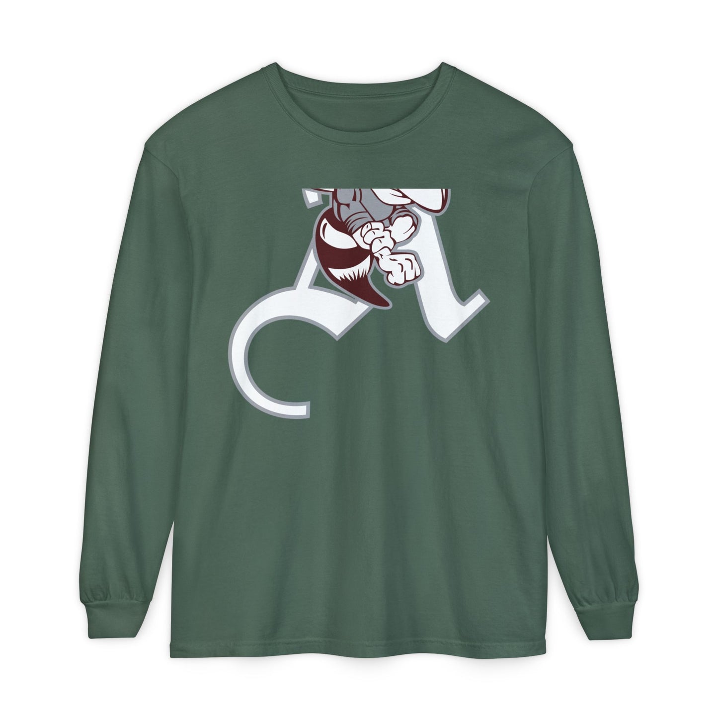 Garment-Dyed Long Sleeve Tee