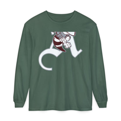 Garment-Dyed Long Sleeve Tee
