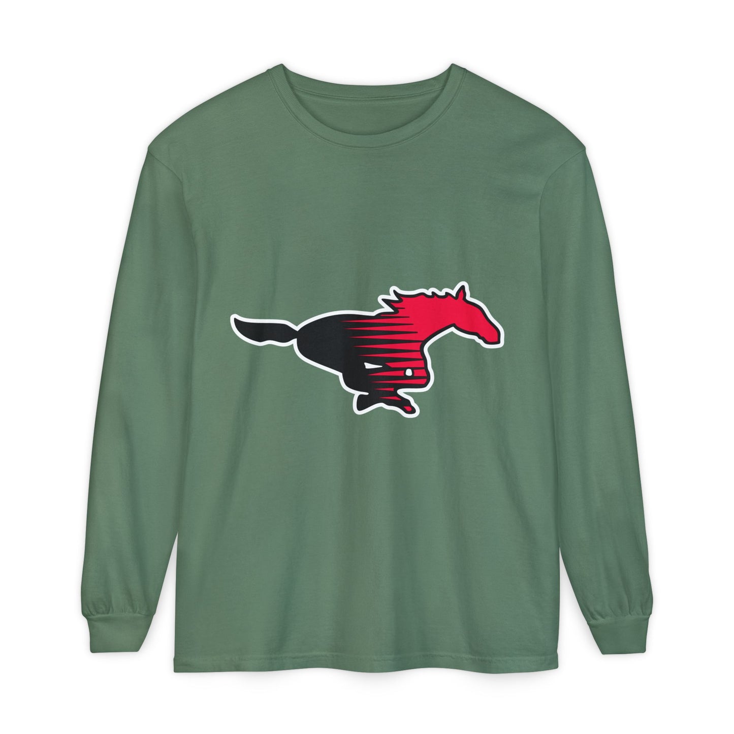 Garment-Dyed Long Sleeve Tee