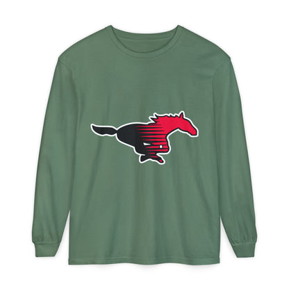 Garment-Dyed Long Sleeve Tee