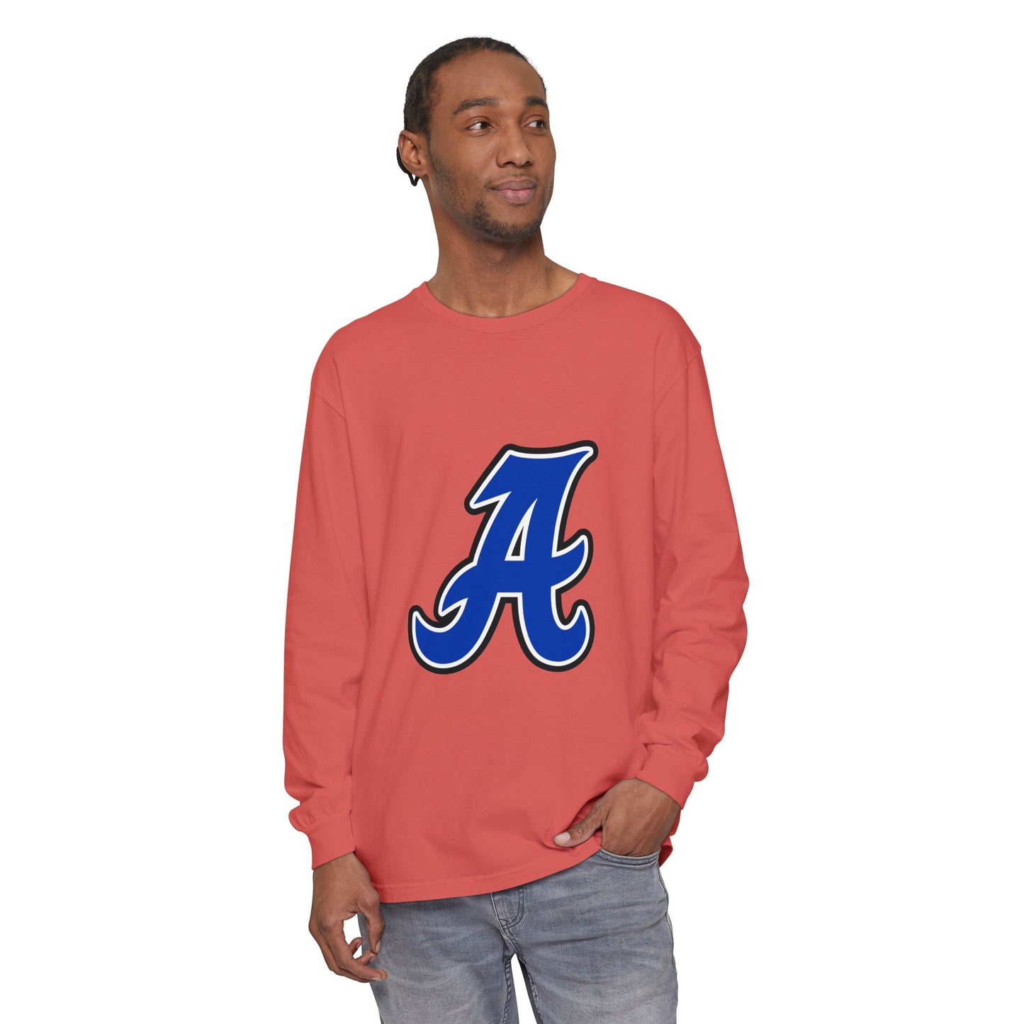 Garment-Dyed Long Sleeve Tee