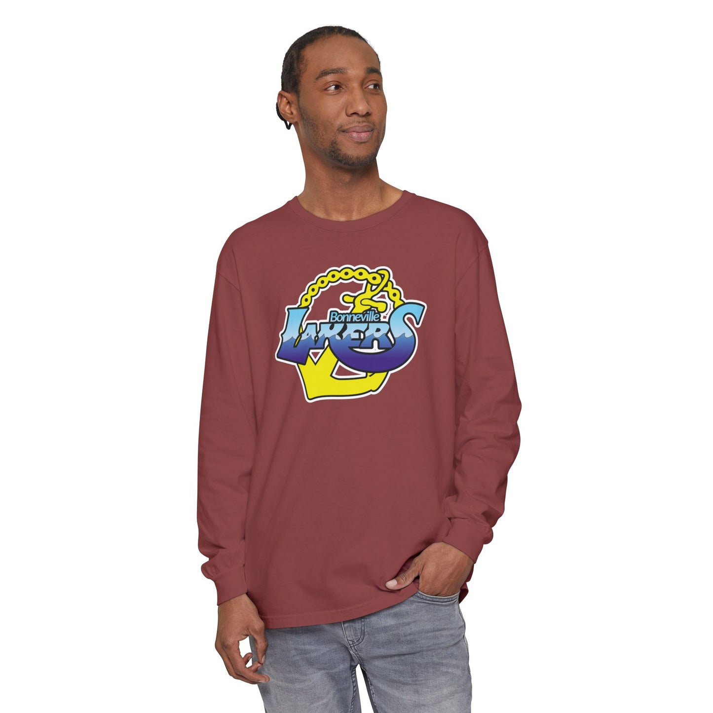 Garment-Dyed Long Sleeve Tee