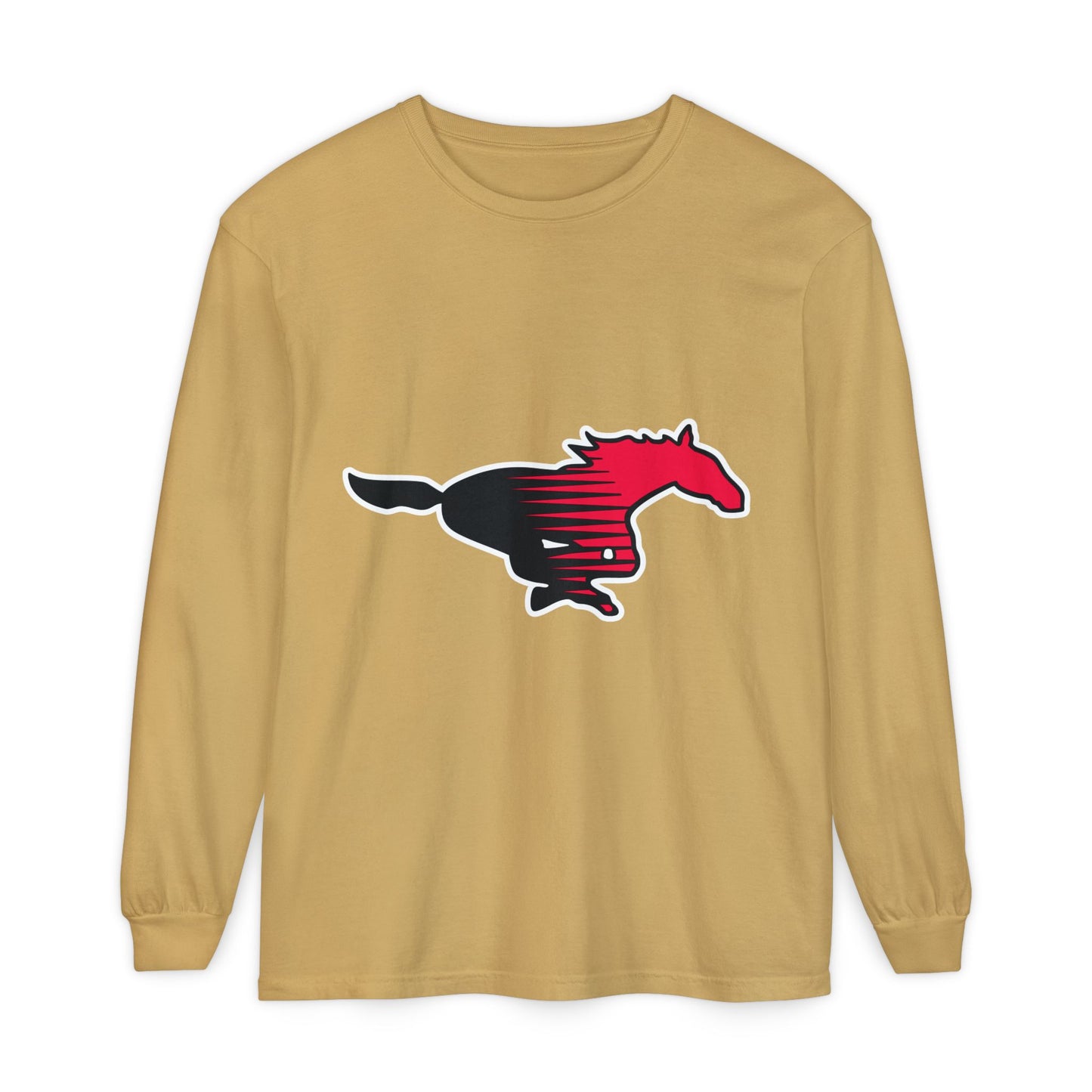 Garment-Dyed Long Sleeve Tee