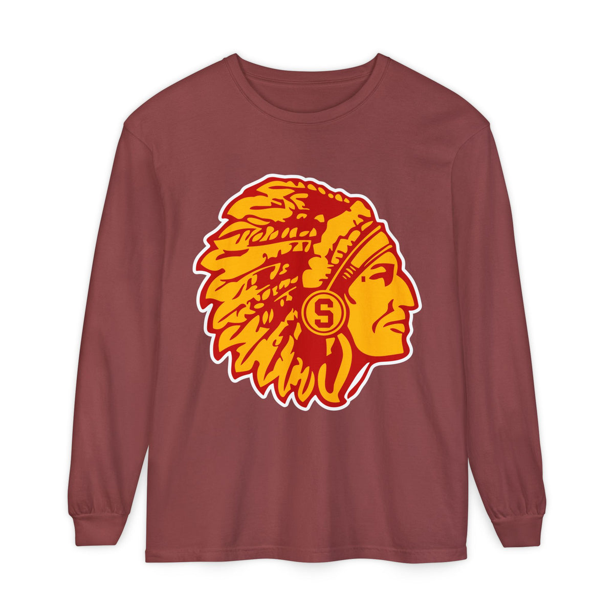 Garment-Dyed Long Sleeve Tee