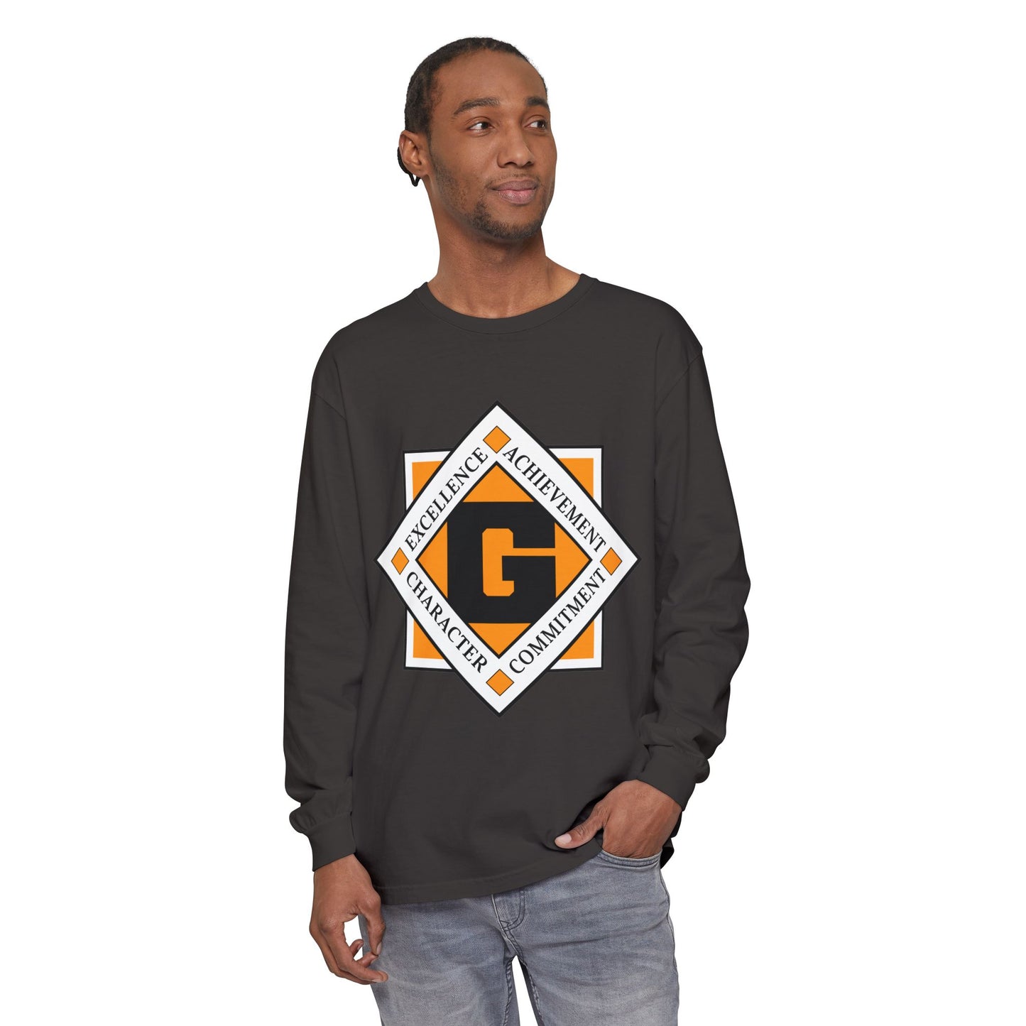 Garment-Dyed Long Sleeve Tee