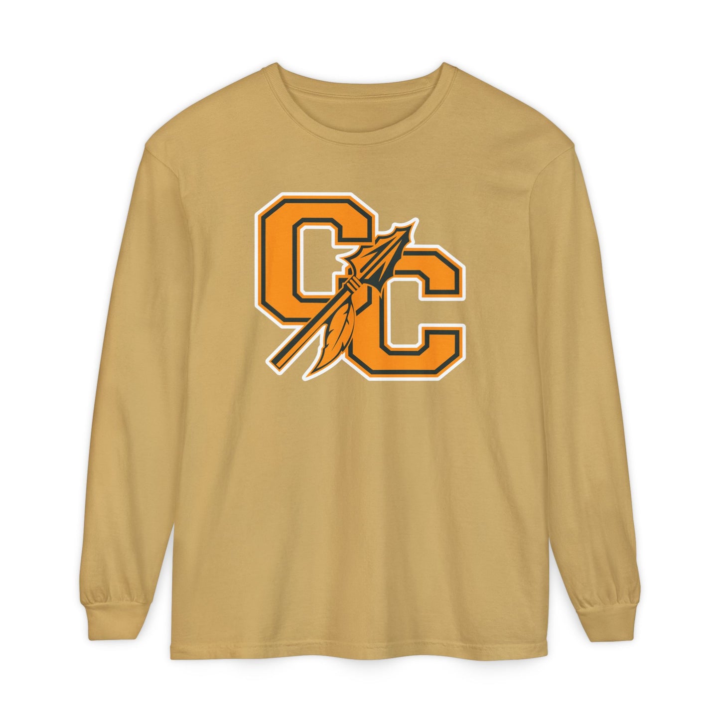 Garment-Dyed Long Sleeve Tee