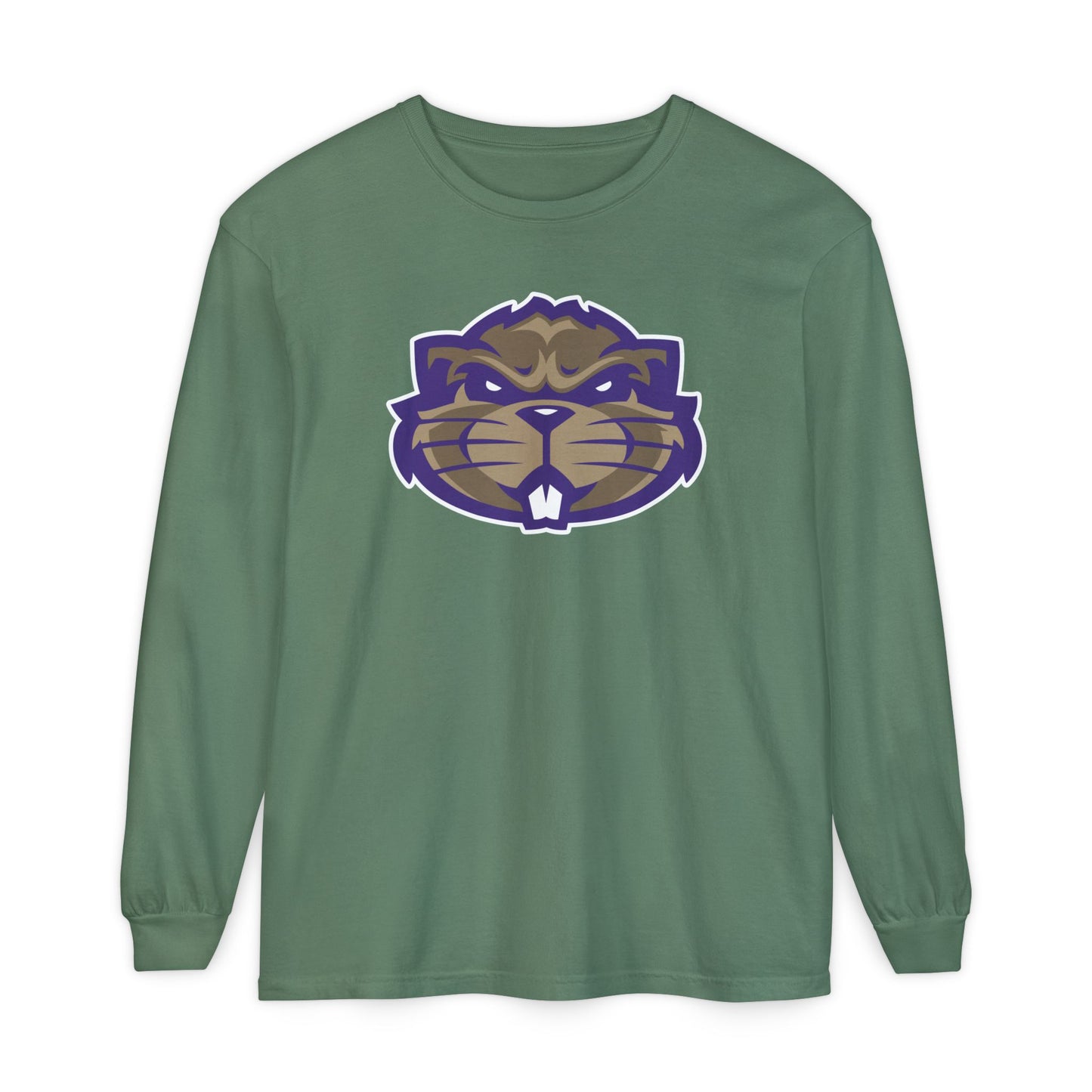 Garment-Dyed Long Sleeve Tee